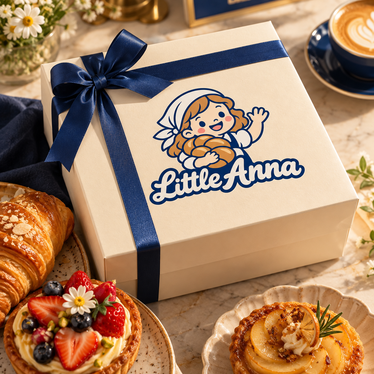 Little Anna pastry kitchen and making process